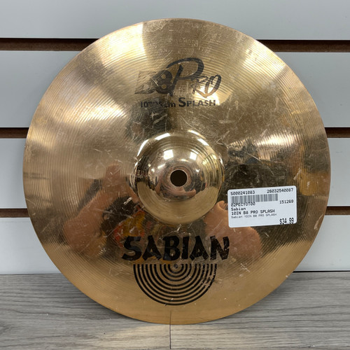 Vist Large View of Product Image Which is Used - Sabian 10IN B8 PRO SPLASH - Splash Cymbal 10"