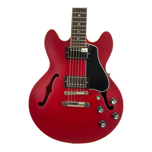 Vist Large View of Product Image Which is Used Gibson 2014 Satin ES-339 Semi-hollow Electric Guitar Red 6-String