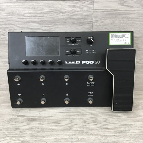 Vist Large View of Product Image Which is Used Line 6 POD Go Multi-FX Floor Processor w/AC