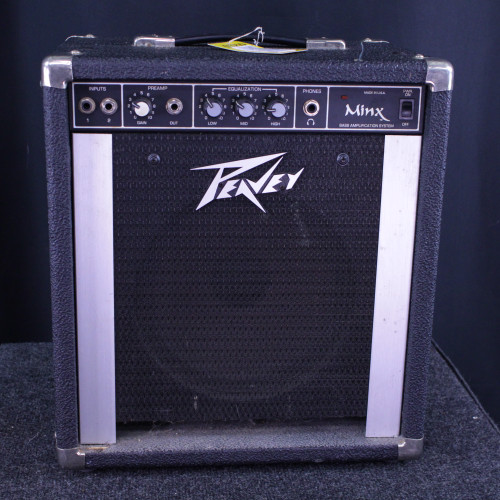 Vist Large View of Product Image Which is Used Peavey MINX BASS COMBO AMP Vintage Bass Combo Amplifier