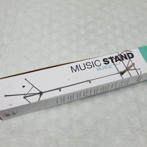 Vist Large View of Product Image Which is Used Stagg MUSIC STAND Band Instrument Stand