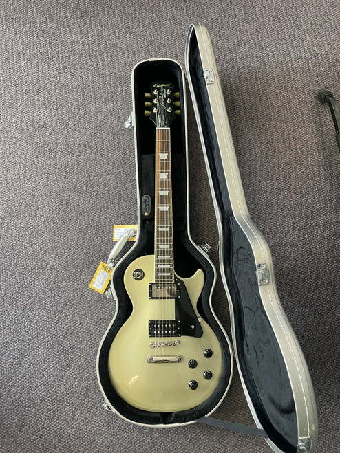 Vist Large View of Product Image Which is Used Epiphone LES PAUL TOMMY THAYER SPACEMAN LP Type Electric Guitar Silver/Gray 6-String