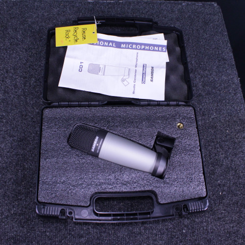 Vist Large View of Product Image Which is Used Samson C01 CONDENSER MICROPHONE Condenser Microphone