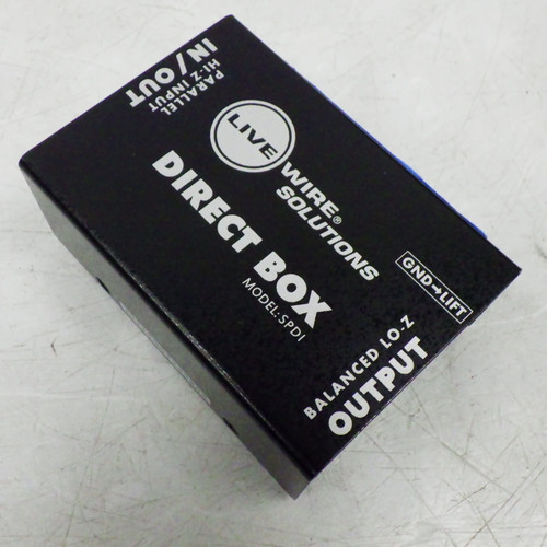 Vist Large View of Product Image Which is Used Live Wire Solutions DI BOX Pro Sound Product