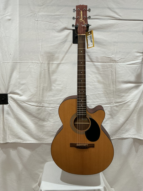 Vist Large View of Product Image Which is Used Jasmine S34C CUTAWAY Laminate Top Acoustic Guitar Wood