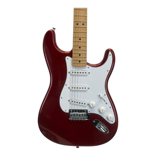 Vist Large View of Product Image Which is Used Fender 2025 Standard Stratocaster Electric Guitar Red 6-String