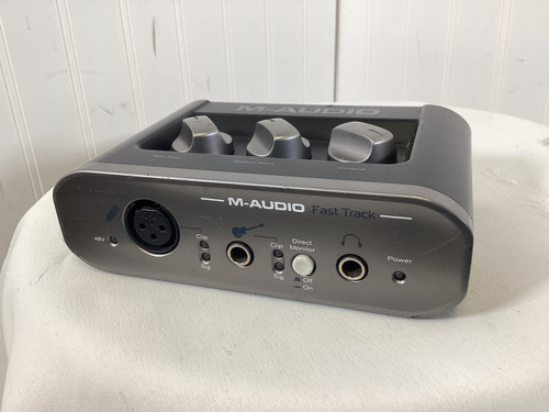 Vist Large View of Product Image Which is Used M-Audio FAST TRACK Computer Interface 2 A/D Recording Inputs