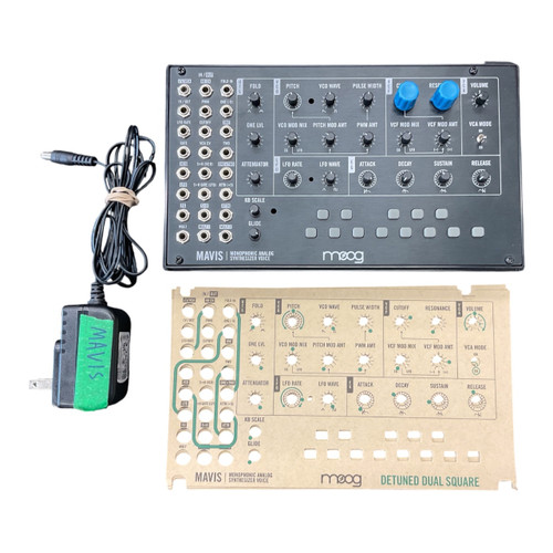 Vist Large View of Product Image Which is Used Moog MAVIS Modular Synthesizer Rackmount