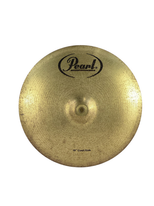 Vist Large View of Product Image Which is Used Pearl Crash/Ride Cymbal 18" -AS IS WEAR