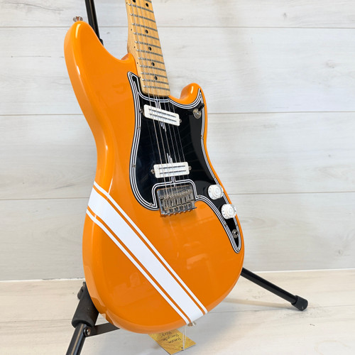 Vist Large View of Product Image Which is Used Fender DUO SONIC Electric Guitar Orange 6-String