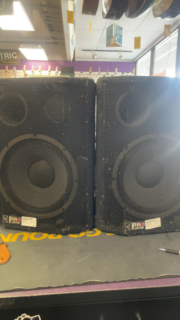 Vist Large View of Product Image Which is Used Pro Custom EDEN PCE-121L Passive Full Range Speaker Cabinet