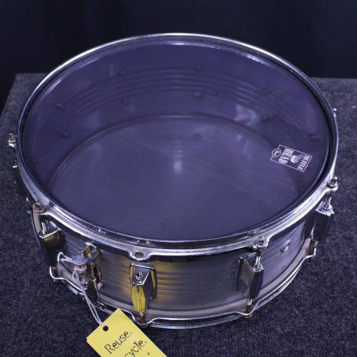 Vist Large View of Product Image Which is Used BEGINNER SNARE DRUM W/ MUFFLE HEAD Metal Snare Drum 14"