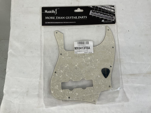 Vist Large View of Product Image Which is Used JAZZ BASS PICKGUARD WHT PEARL Guitar Accessory