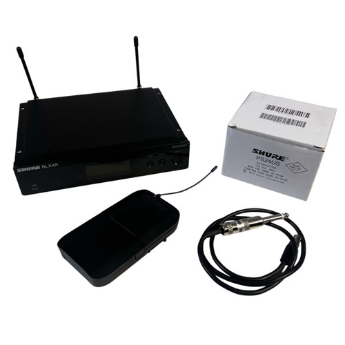 Vist Large View of Product Image Which is Used Shure BLX14R-H11 Instrument Wireless System Rackmount For Guitar/Bass