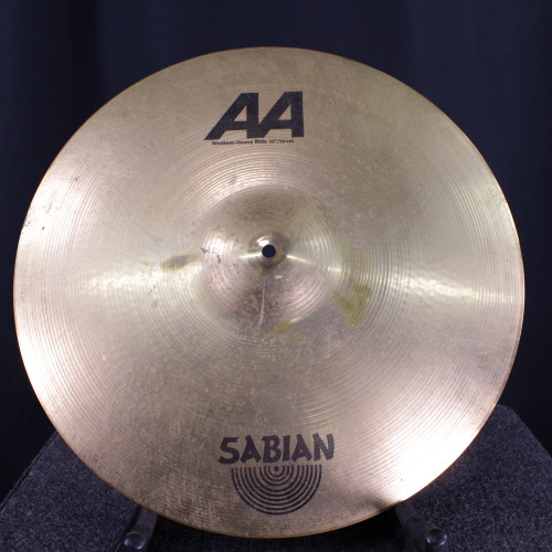 Vist Large View of Product Image Which is Used Sabian 20 AA MEDIUM THIN RIDE Ride Cymbal 20"