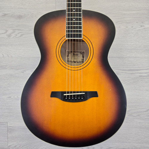 Vist Large View of Product Image Which is Used Soldin SFG-15 BSS Laminate-Top Acoustic **AS IS, Neck Hump
