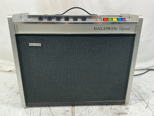 Vist Large View of Product Image Which is Used Baldwin PROFESSIONAL DELUXE SUPERSOUND 1 x 12 Solid State Amplifier 1 x 12