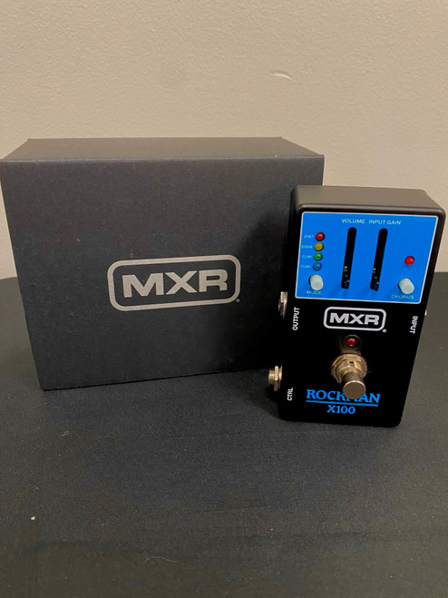 Vist Large View of Product Image Which is Used MXR ROCKMAN X100 REISSUE Guitar PreAmp Pedal