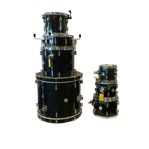 Vist Large View of Product Image Which is Used PDP 6PC CONCEPT SHELLS ONLY Drum Shell Kit Silver/Gray