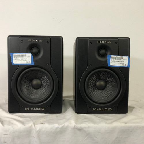 Vist Large View of Product Image Which is Used M-Audio STUDIOPHILE BX5A PAIR Powered Studio Monitor