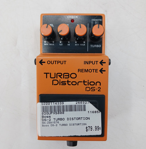 Vist Large View of Product Image Which is Used Boss DS-2 TURBO DISTORTION Distortion Pedal