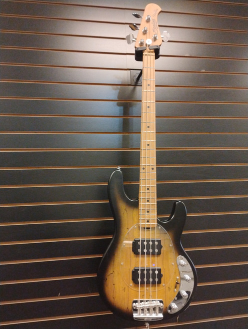 Vist Large View of Product Image Which is Used Sterling by Ernie Ball RAY34HH Bass Guitar Tobacco Sunburst 4-String