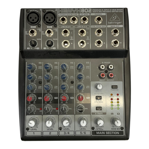 Vist Large View of Product Image Which is Used Behringer XENYX 802 Compact Mixer