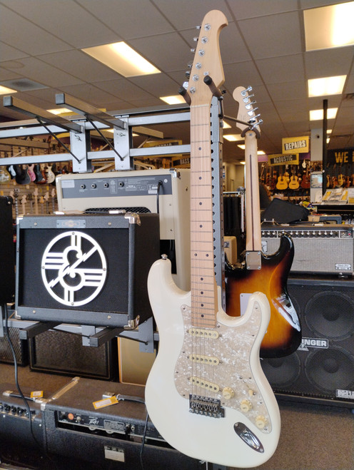 Vist Large View of Product Image Which is Used NO BRAND (Brandless Product) S-PARTSCASTER Electric Guitar White 6-String