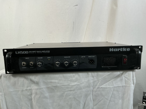 Vist Large View of Product Image Which is Used Hartke LH500 BASS AMP Rackmount Bass Amplifier Head
