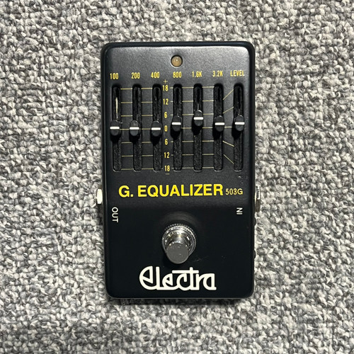 Vist Large View of Product Image Which is Used ELECTRA G EQUALIZER 503G Guitar Pedal