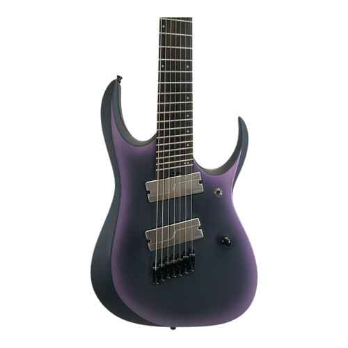 Vist Large View of Product Image Which is Used Ibanez RGS71ALMS Electric Guitar Black 7-String