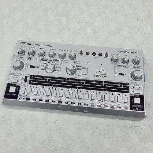 Vist Large View of Product Image Which is Used Behringer RD-6 DRUM MACHINE Compact Drum Machine