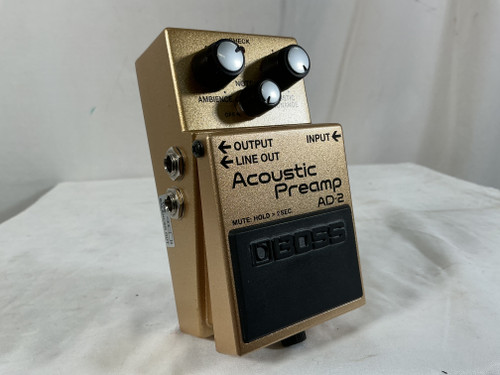 Vist Large View of Product Image Which is Used Boss AD-2 Accoustic PreAmp Pedal