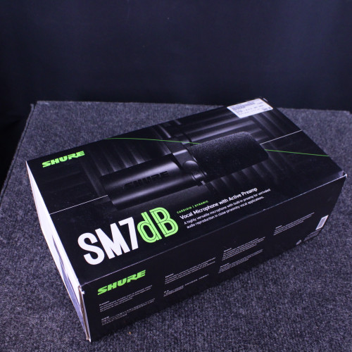 Vist Large View of Product Image Which is Used Shure SM7DB - N.O.S. NOT USED Condenser Microphone