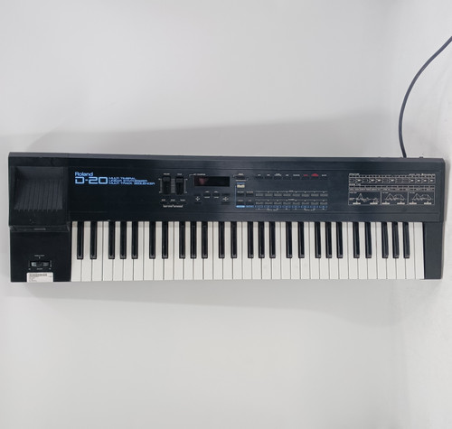 Vist Large View of Product Image Which is Used Roland D-20 Vintage 61-Key Synthesizer 61-Key