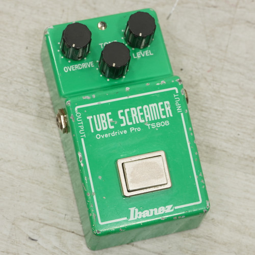 Vist Large View of Product Image Which is Used Ibanez TS808 Tube Screamer Overdrive Pro Pedal