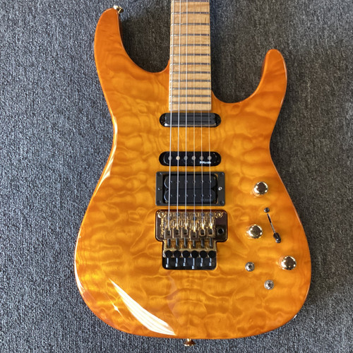 Vist Large View of Product Image Which is Used Jackson PC1 PHIL COLLEN USA Super S Electric Guitar Amber 6-String