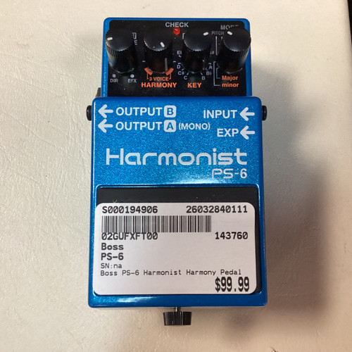 Vist Large View of Product Image Which is Used Boss PS-6 Guitar Effects Pedal