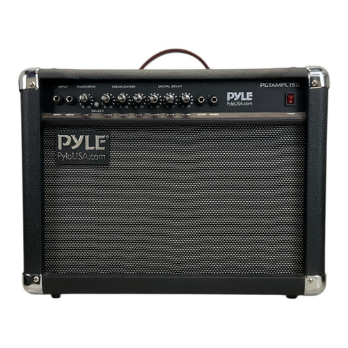 Vist Large View of Product Image Which is Used Pyle PGTAMPL150 Solid State Guitar Combo