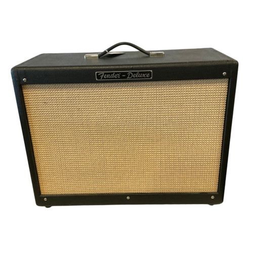 Vist Large View of Product Image Which is Used Fender 2X10 CONV. CAB W/CELES. G10 GOLD 2 x 10 Guitar Speaker Cabinet 2 x 10