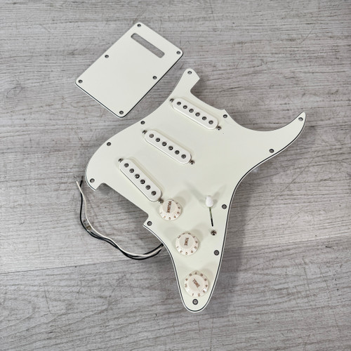 Vist Large View of Product Image Which is Used Fender Player Stratocaster Loaded Pickguard and Backplate