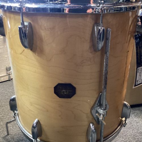 Vist Large View of Product Image Which is Used Gretsch 16X16 STOP SIGN FLOOR TOM Vintage Floor Tom Natural 16"