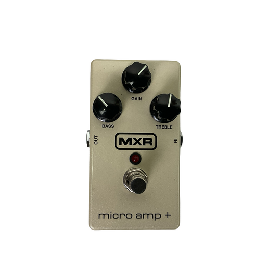 Vist Large View of Product Image Which is Used MXR MICRO AMP + Guitar PreAmp Pedal