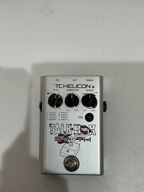 Vist Large View of Product Image Which is Used TC Electronic TALK BOX SYNTH Synthesizer Pedal