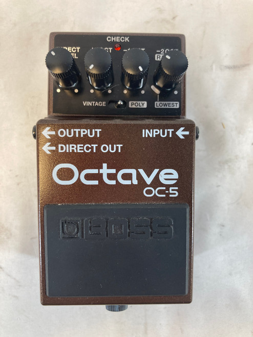 Vist Large View of Product Image Which is Used Boss OC-5 Octave Pedal
