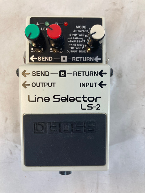 Vist Large View of Product Image Which is Used Boss LS-2 Line Selector Pedal