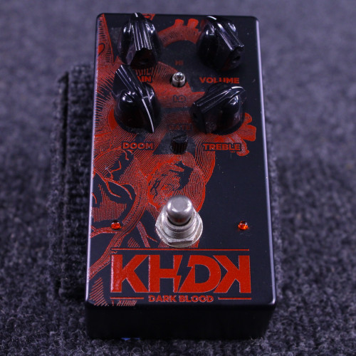 Vist Large View of Product Image Which is Used KHDK DARK BLOOD KIRK HAMMET Distortion Pedal
