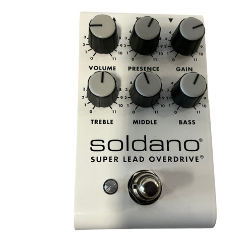 Vist Large View of Product Image Which is Used Soldano SUPER LEAD OVERDRIVE Overdrive Pedal