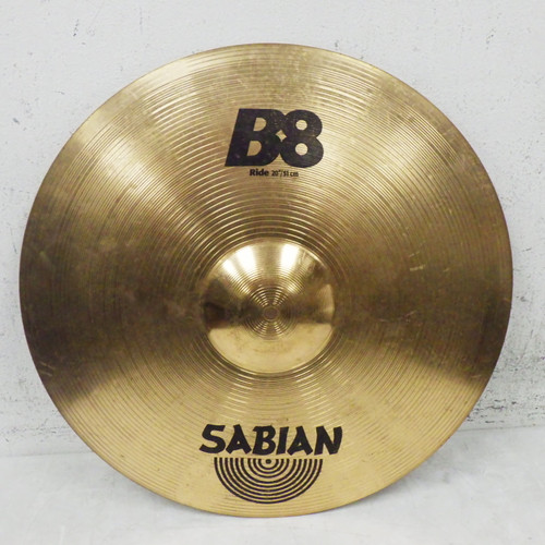 Vist Large View of Product Image Which is Used Sabian B8 20 INCH RIDE Ride Cymbal 20"