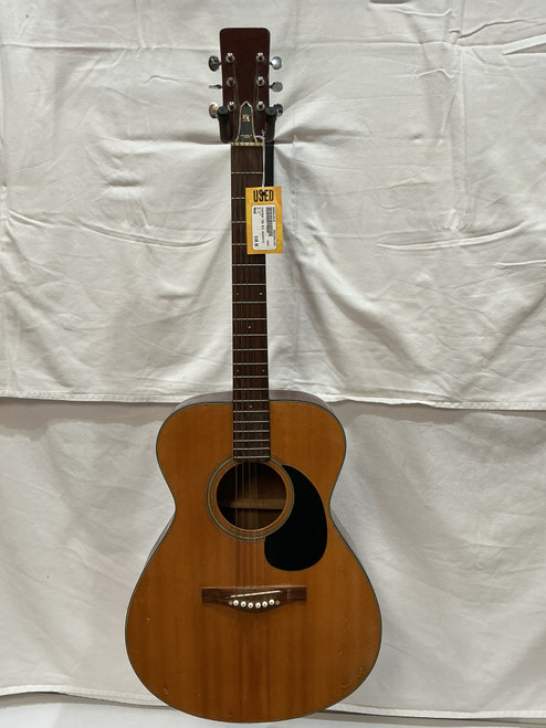 Vist Large View of Product Image Which is Used VINTAGE 70S MIJ ACOUSTIC Vintage Laminate Top Acoustic Guitar Wood